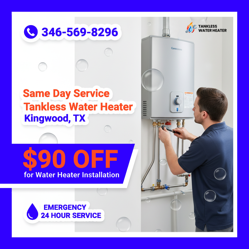 install heater Kingwood TX